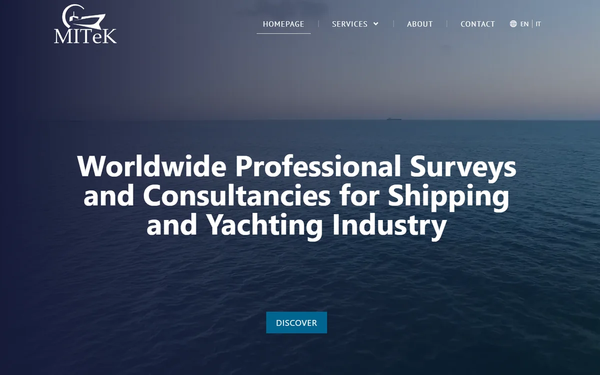 Mitek Ltd website by AM Web Lab