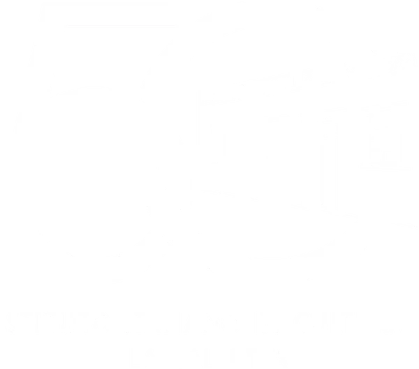 Anniversary logo for a cultural institute in Valletta